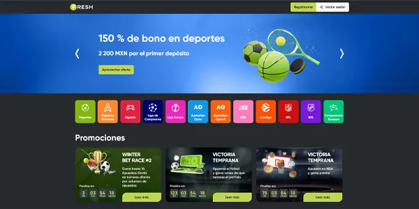 Fresh Casino en Latinoamérica