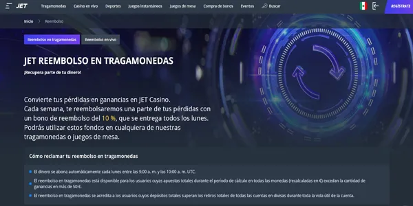 Jet Casino en Latinoamérica