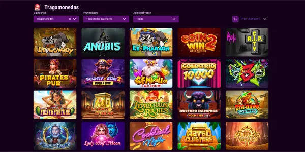 Juegos de Booi Casino