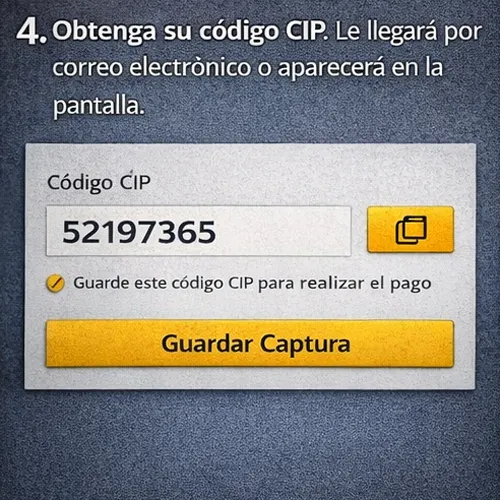 Obtenga su código CIP