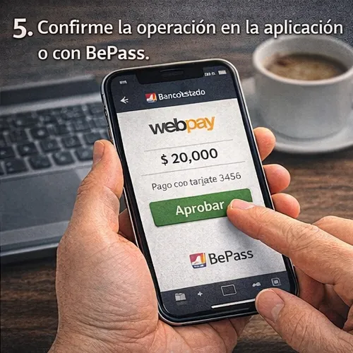 Confirme la operación