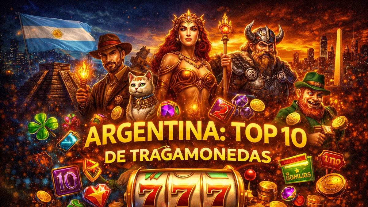 ARGENTINA: TOP 10 de tragamonedas 2026