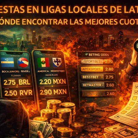 Apuestas en ligas locales de LATAM: ¿dónde encontrar las mejores cuotas en 2026?