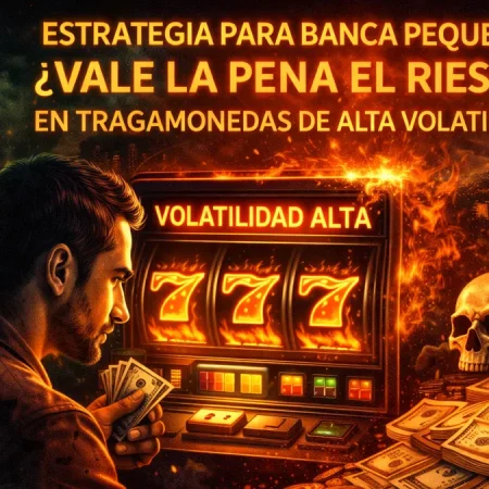 Estrategia para banca pequeña: ¿Vale la pena el riesgo en tragamonedas de alta volatilidad?