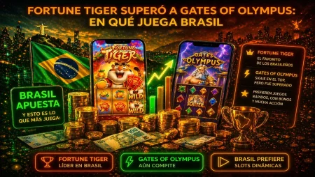 Fortune Tiger vs Gates of Olympus Brasil