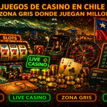 Juegos de Casino en Chile – La Zona Gris Donde Juegan Millones