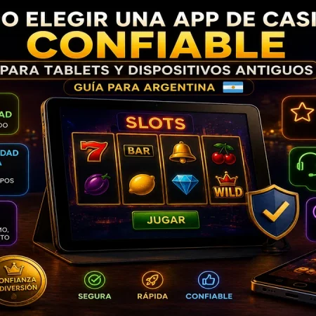Cómo elegir una app de casino confiable para tablets y dispositivos antiguos: Guía para Argentina