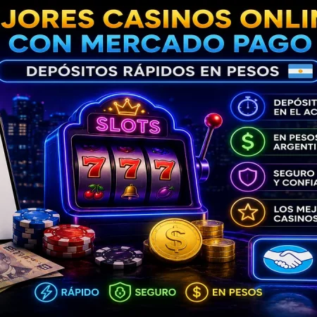 Mejores casinos online con Mercado Pago en Argentina: Depósitos rápidos en pesos