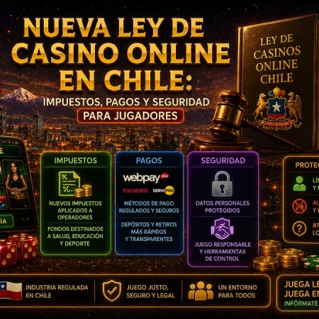 Nueva Ley de Casino Online en Chile 2026: Impuestos, Pagos y Seguridad para Jugadores