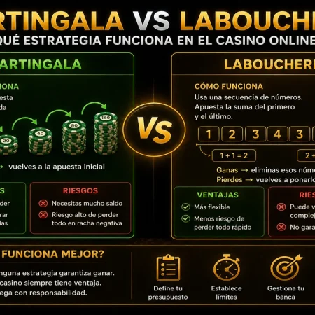 Martingala vs Labouchere: ¿Qué estrategia funciona en el casino online?