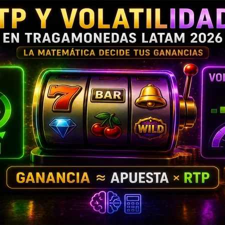 RTP y volatilidad en tragamonedas LATAM 2026: cómo la matemática decide tus ganancias