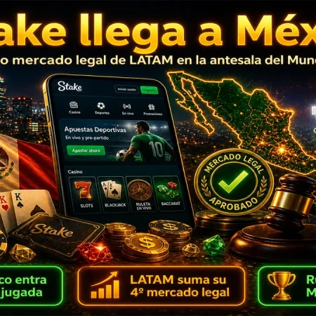 Stake llega a México – el cuarto mercado legal de LATAM en la antesala del Mundial 2026