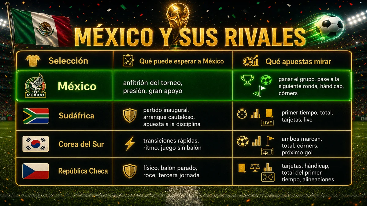 Grupo de México en el Mundial 2026