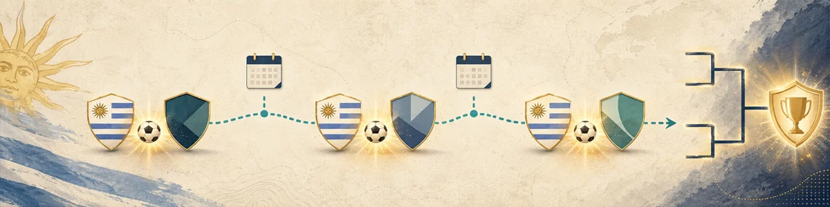 Partidos de Uruguay Mundial 2026