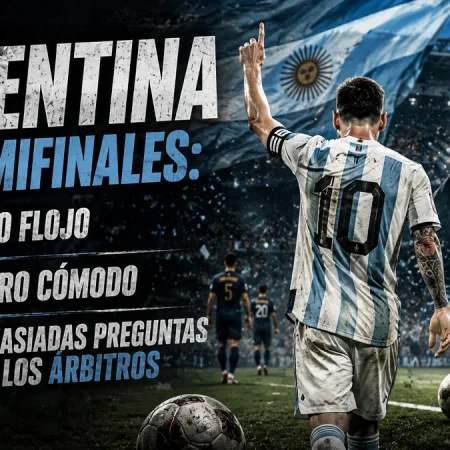 Argentina en semifinales: grupo flojo, cuadro cómodo y demasiadas preguntas para los árbitros