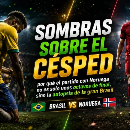 Sombras sobre el césped: el ocaso de la gran Brasil ante Noruega