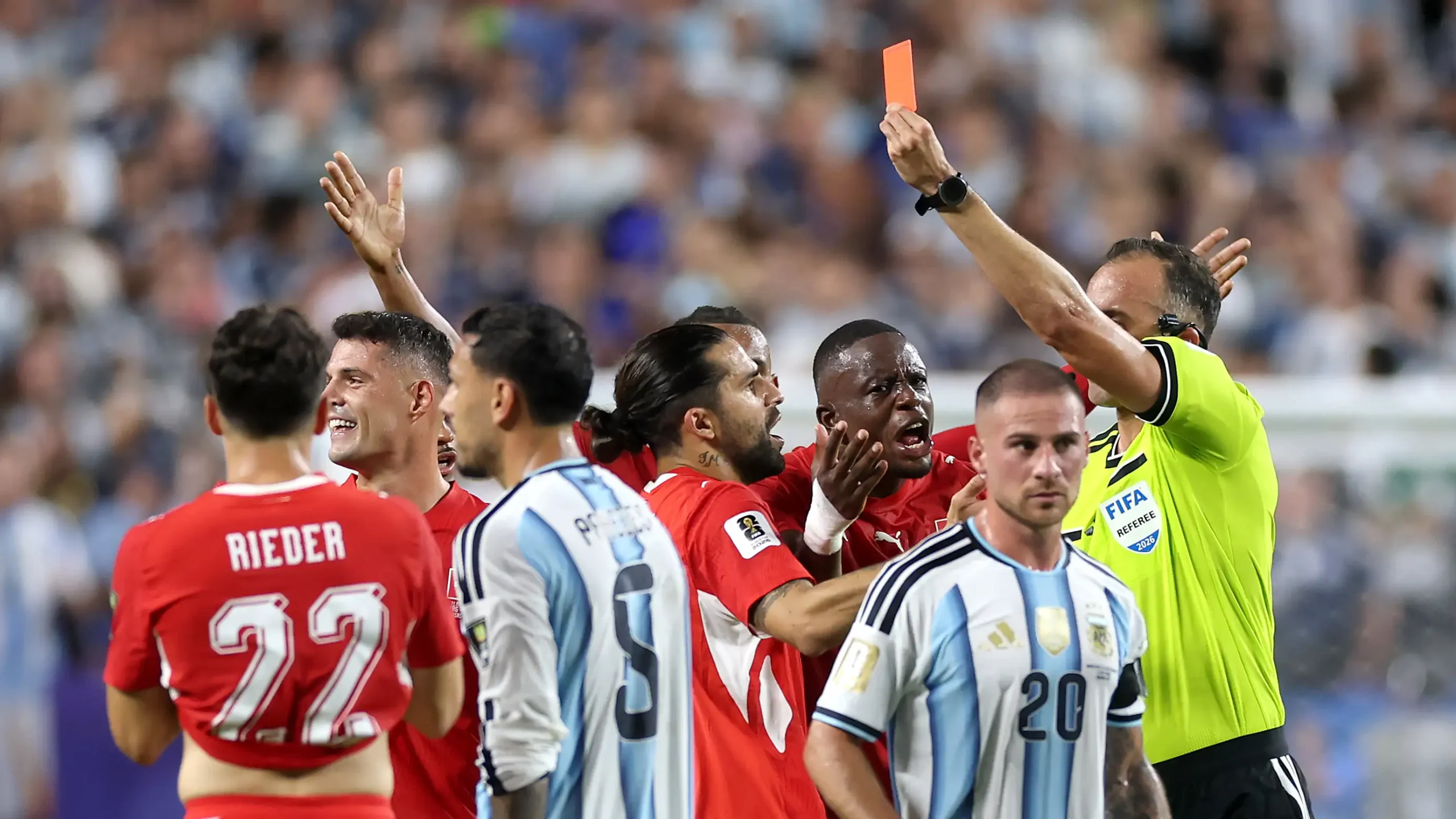 expulsión de Breel Embolo