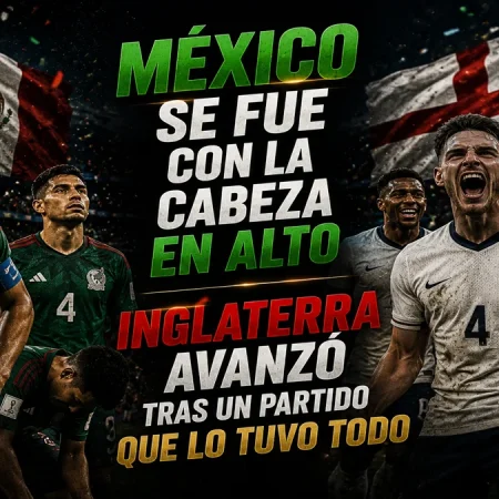 México se fue con la cabeza en alto. Inglaterra avanzó tras un partido que lo tuvo todo