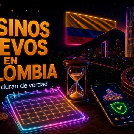 Casinos nuevos en Colombia: cuáles duran de verdad