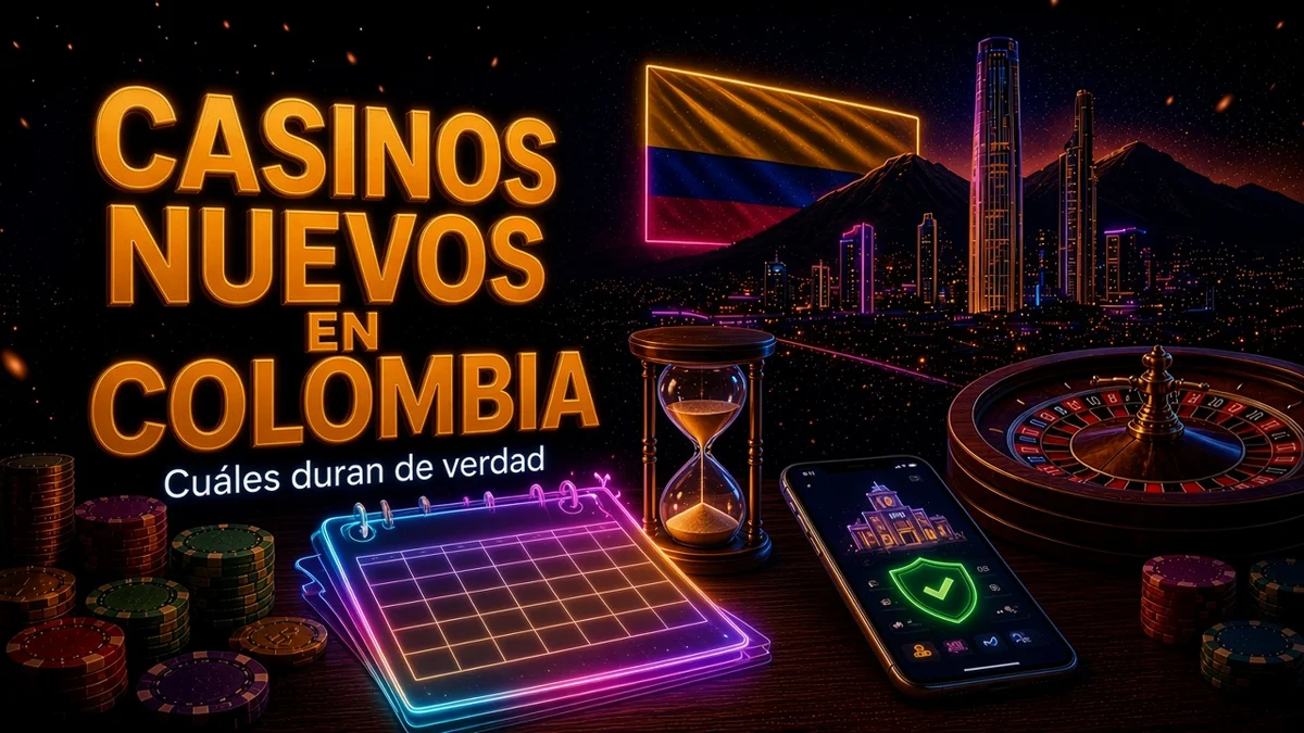 Casinos nuevos en Colombia: cuáles duran de verdad