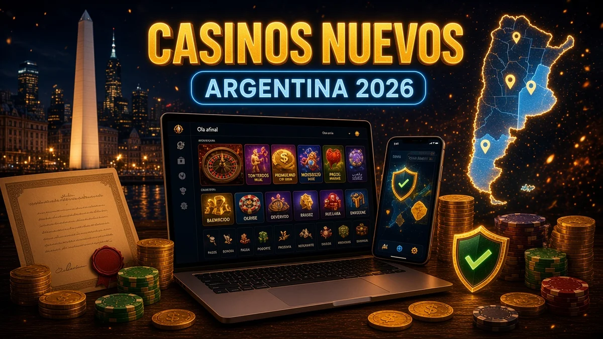 Casinos online nuevos en Argentina 2026